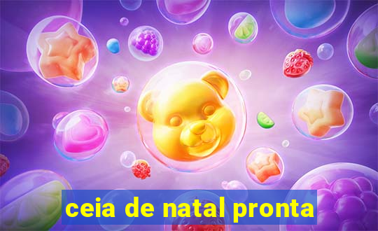 ceia de natal pronta